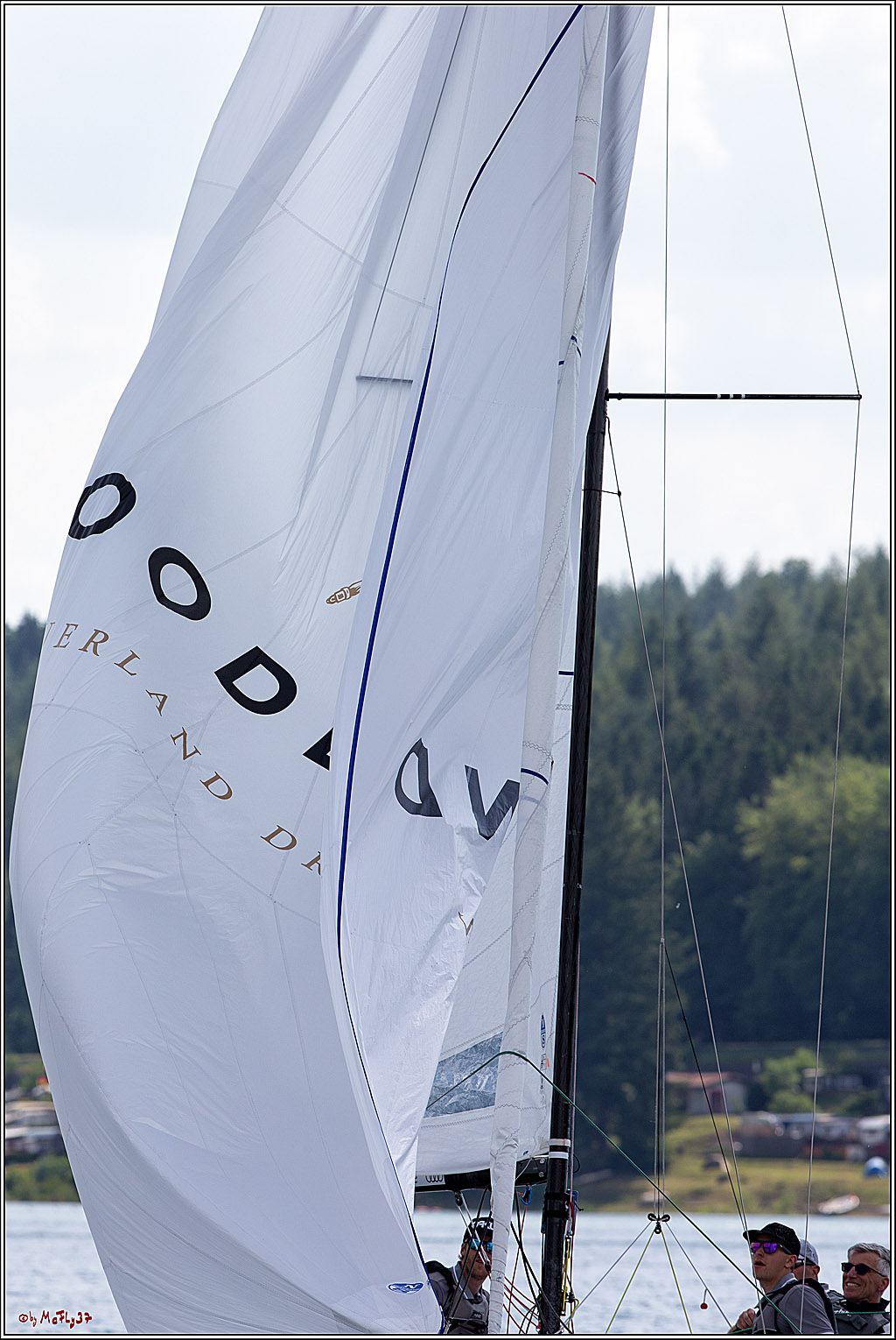 J70 - WOODLAND, 12.06.2021 Segelboot; Segeln; Woodland; Spinnaker; J70; Sorpesee; Sauerland
